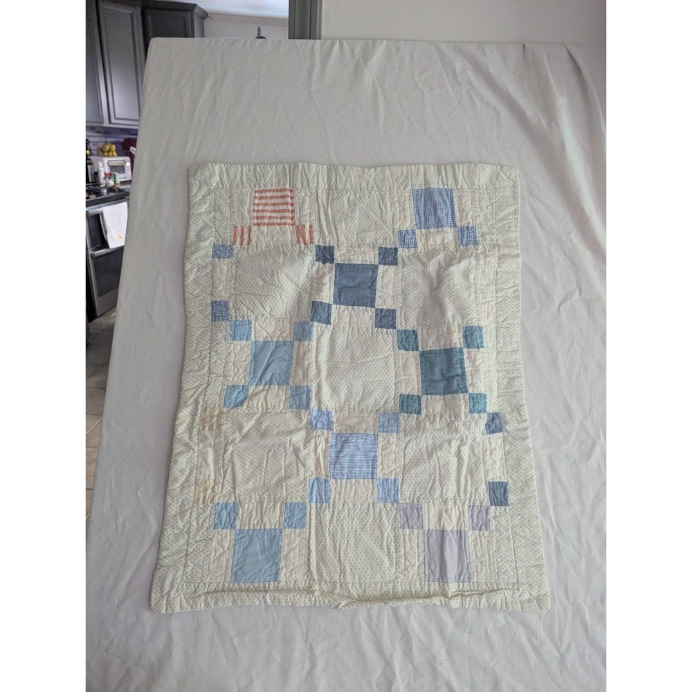 Ralph Lauren Patchwork Quilted Standard Pillow Sham Pillowcase